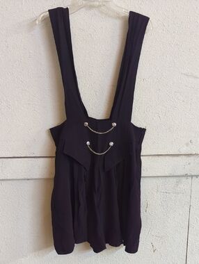 Vintage Shortoralls With Chain-Detail